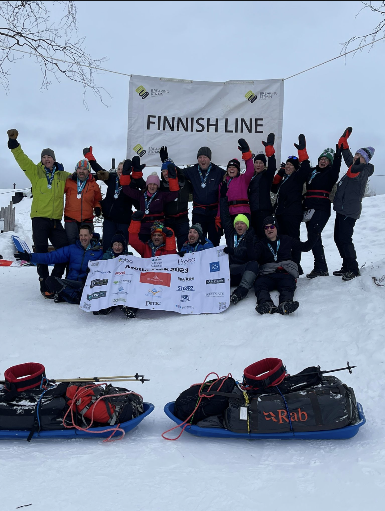 Genie Wish Finnish Line Photo