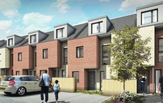 School Road Affordable Housing Scheme Concept Image